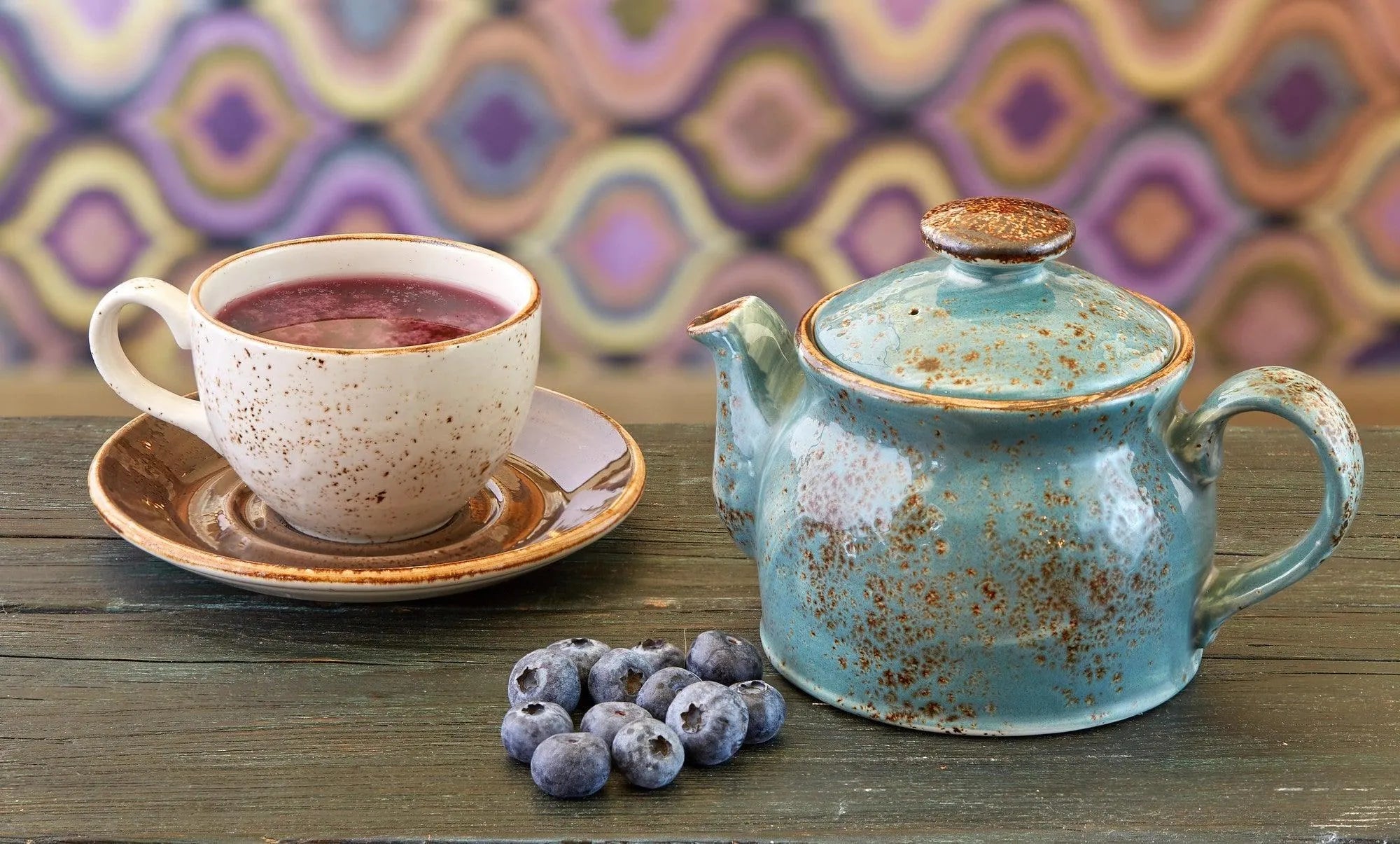 Blueberry Herbal Tea (Pack of 2) - Trent Allen Gourmet Coffee