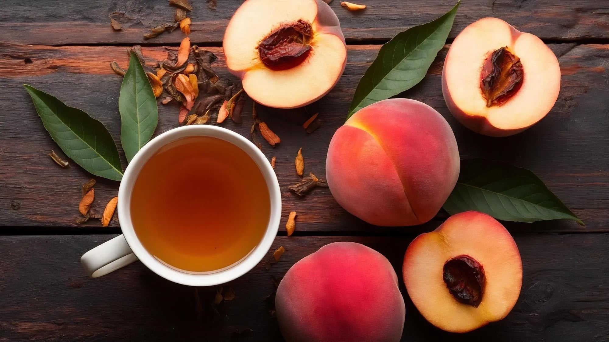 Artisan Peach Paradise Tea (Loose Leaf) 12pk - Trent Allen Gourmet Coffee