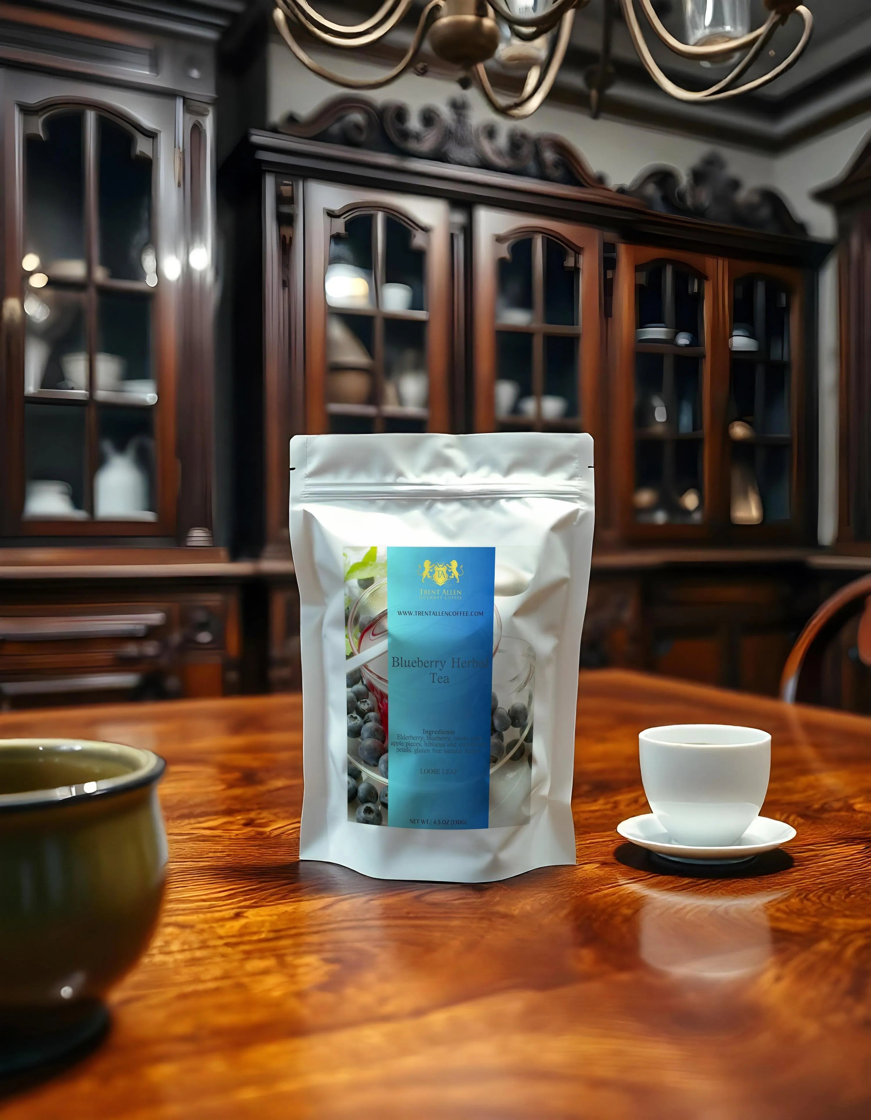 Blueberry Herbal Tea (Pack of 2) - Trent Allen Gourmet Coffee