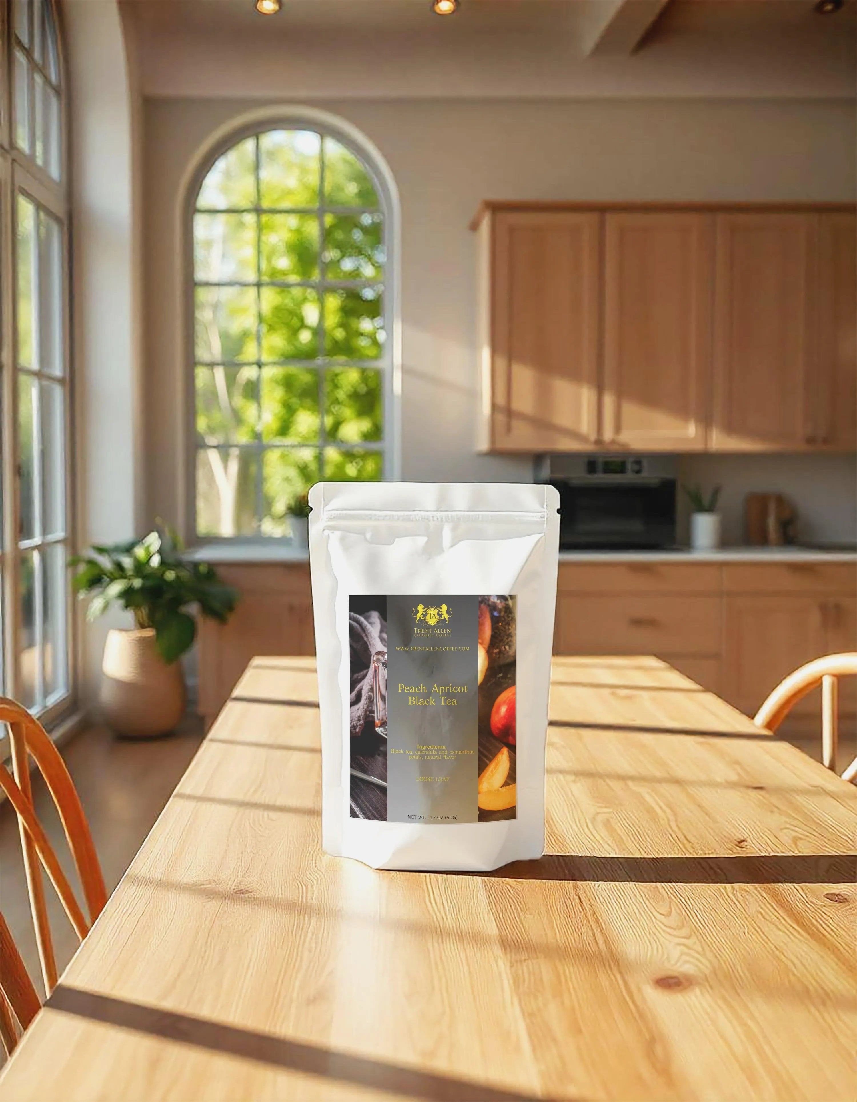 Peach Apricot Black Tea (Pack of 2) - Trent Allen Gourmet Coffee