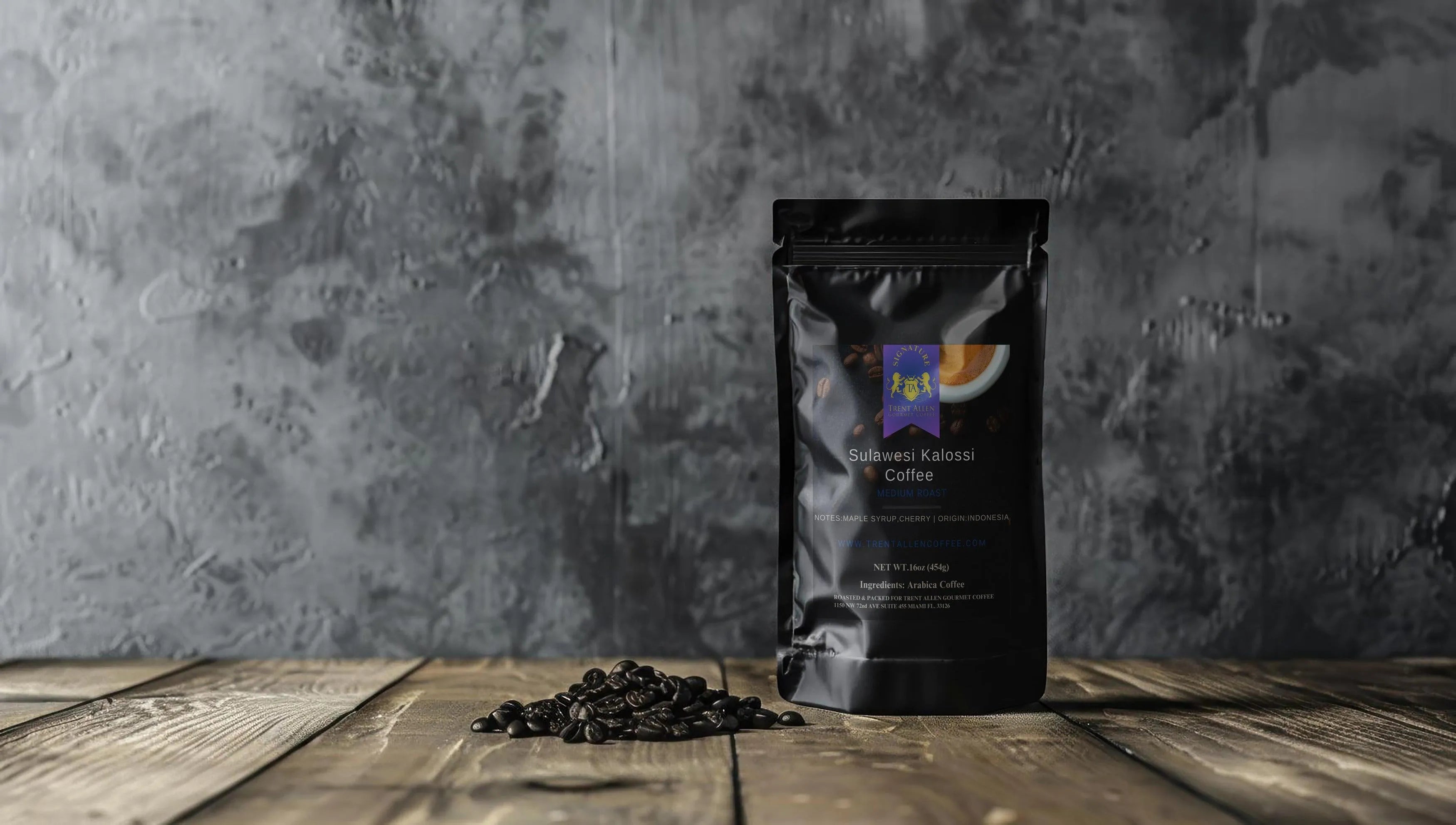 TRENT ALLEN SIGNATURE SERIES Sulawesi Kalossi Coffee - Trent Allen Gourmet Coffee