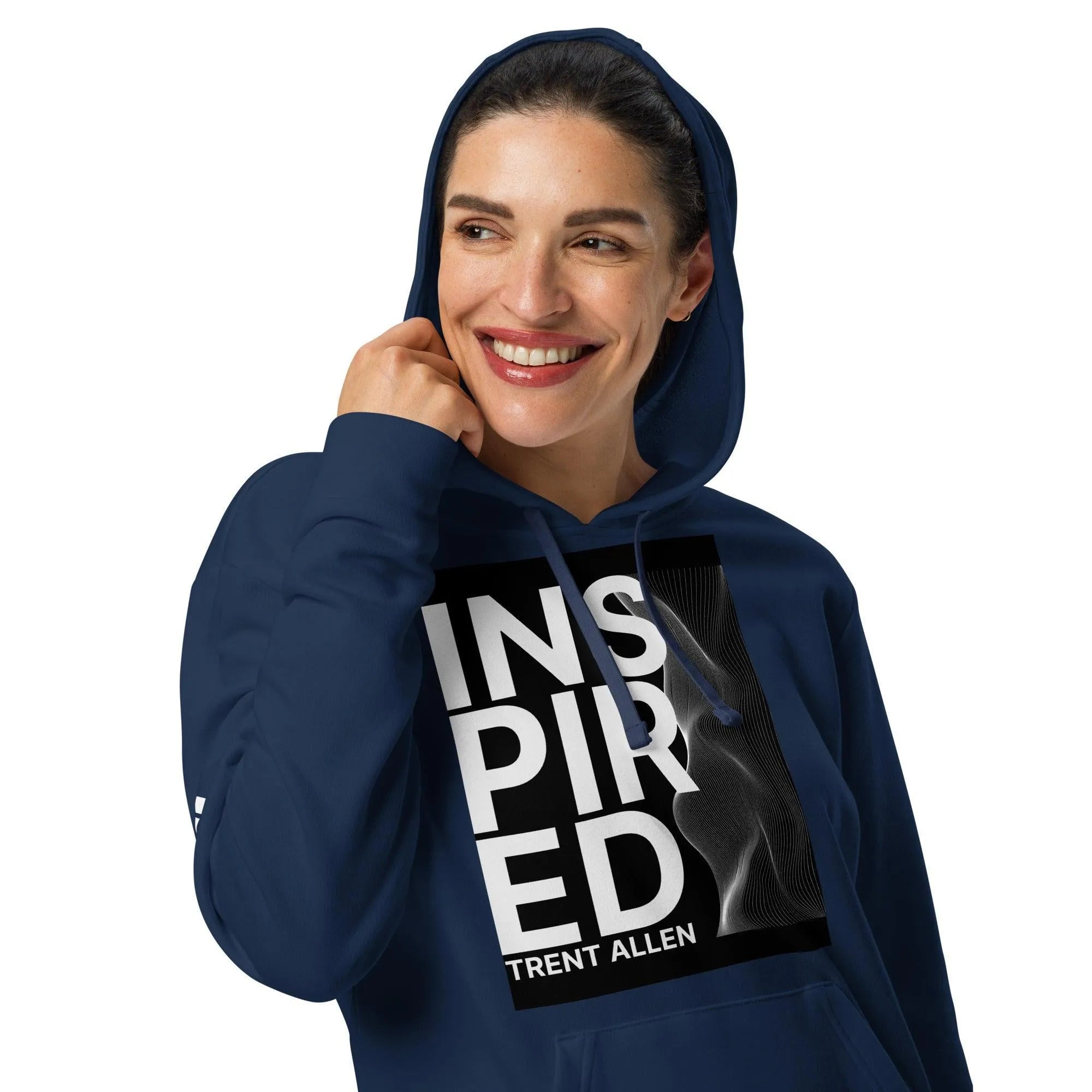 Womens Graphic adidas fleece hoodie - Trent Allen Gourmet Coffee