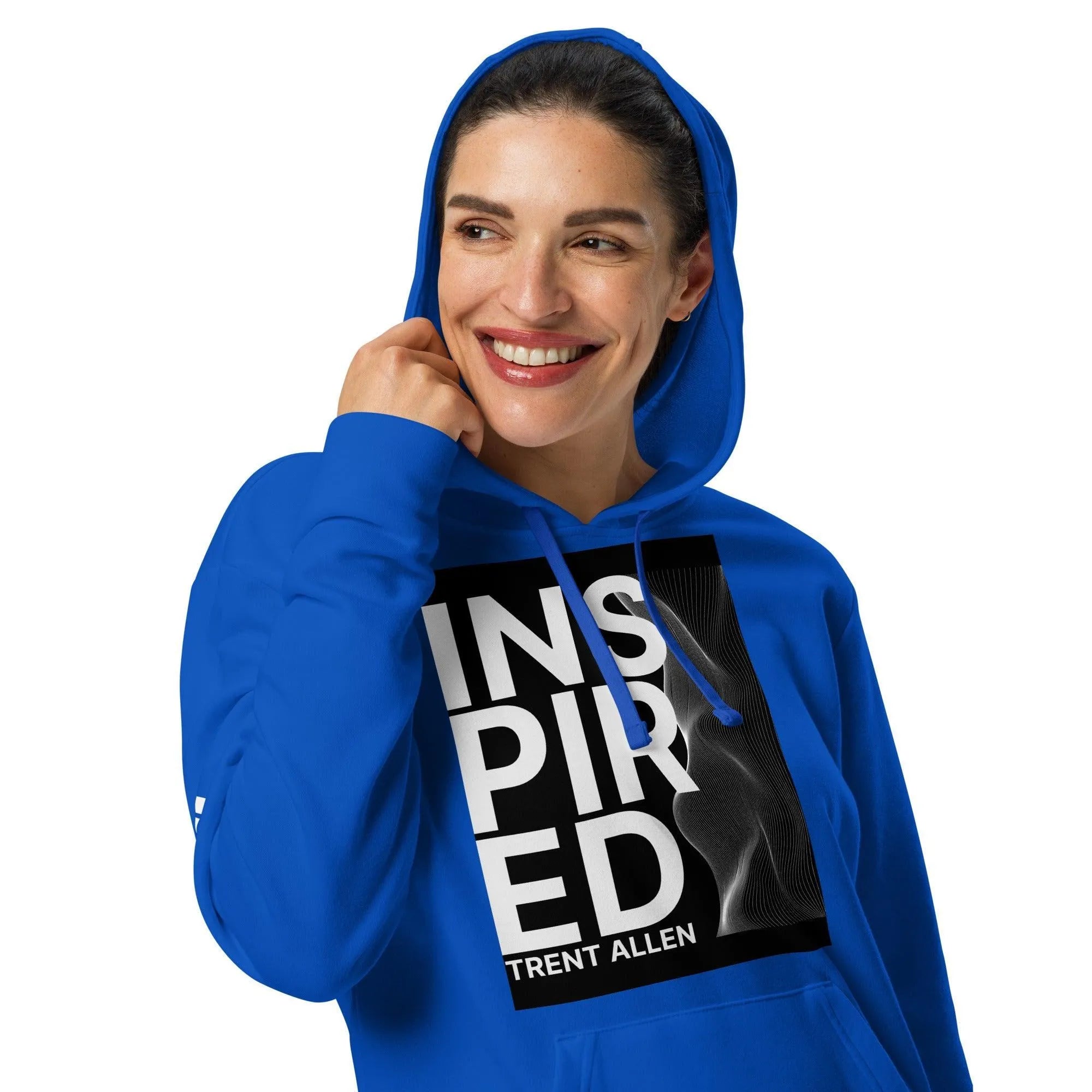 Womens Graphic adidas fleece hoodie - Trent Allen Gourmet Coffee