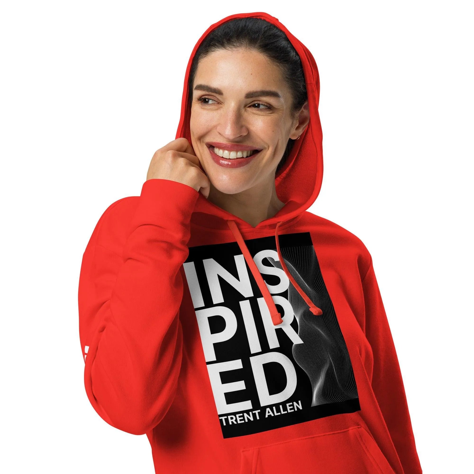 Womens Graphic adidas fleece hoodie - Trent Allen Gourmet Coffee