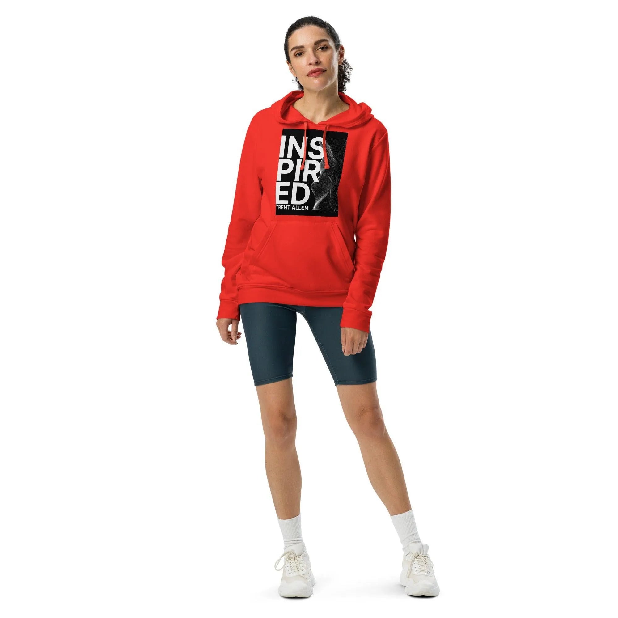 Womens Graphic adidas fleece hoodie - Trent Allen Gourmet Coffee