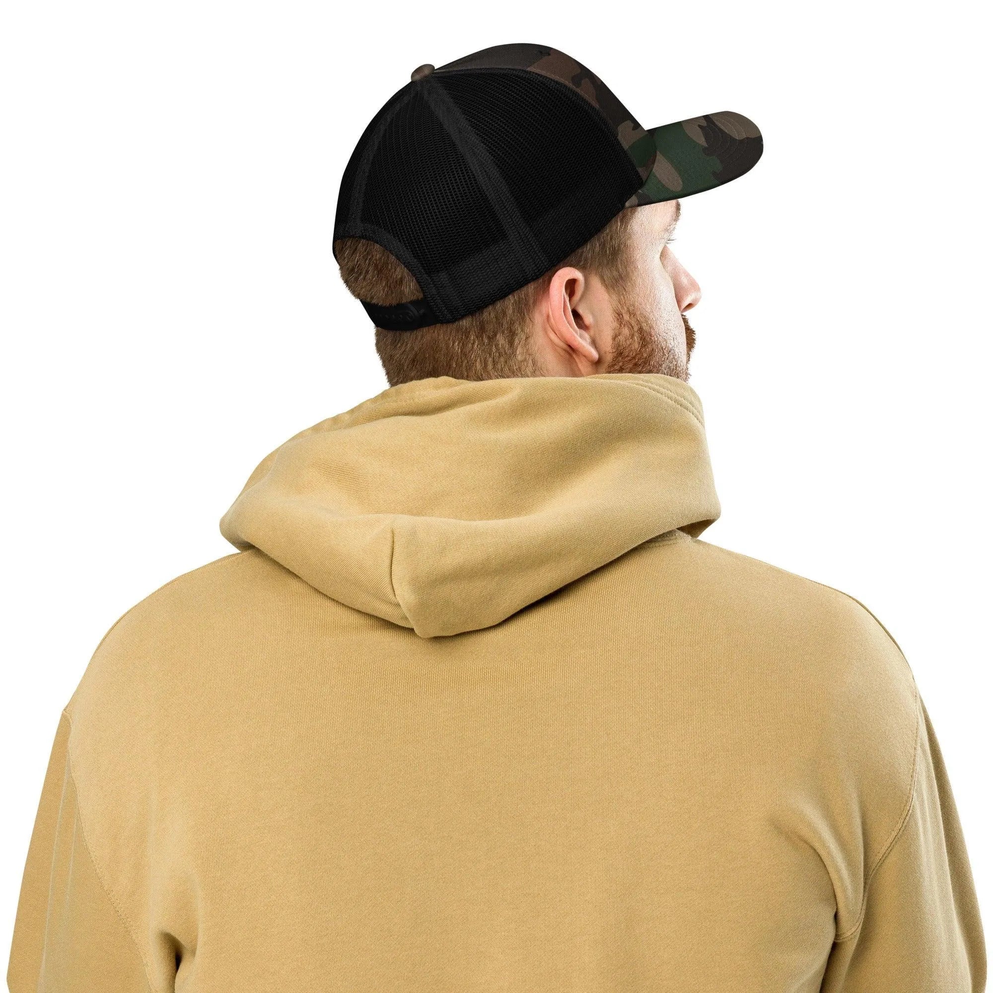 Trent Allen Coffee Camouflage trucker hat - Trent Allen Gourmet Coffee