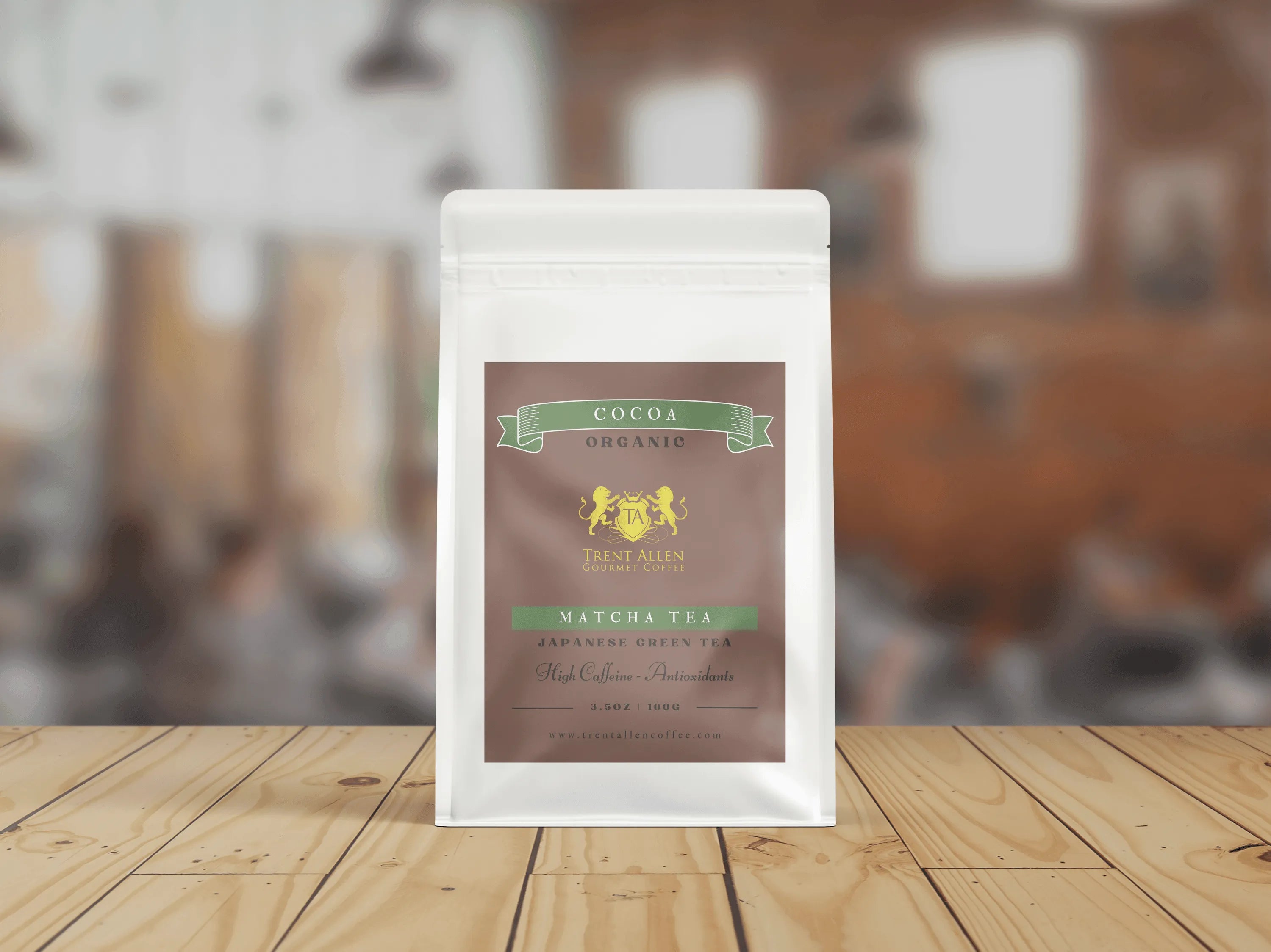 Organic Cocoa Matcha - Trent Allen Gourmet Coffee