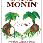 Monin Coconut Syrup ( 2 Pack ) - Trent Allen Gourmet Coffee