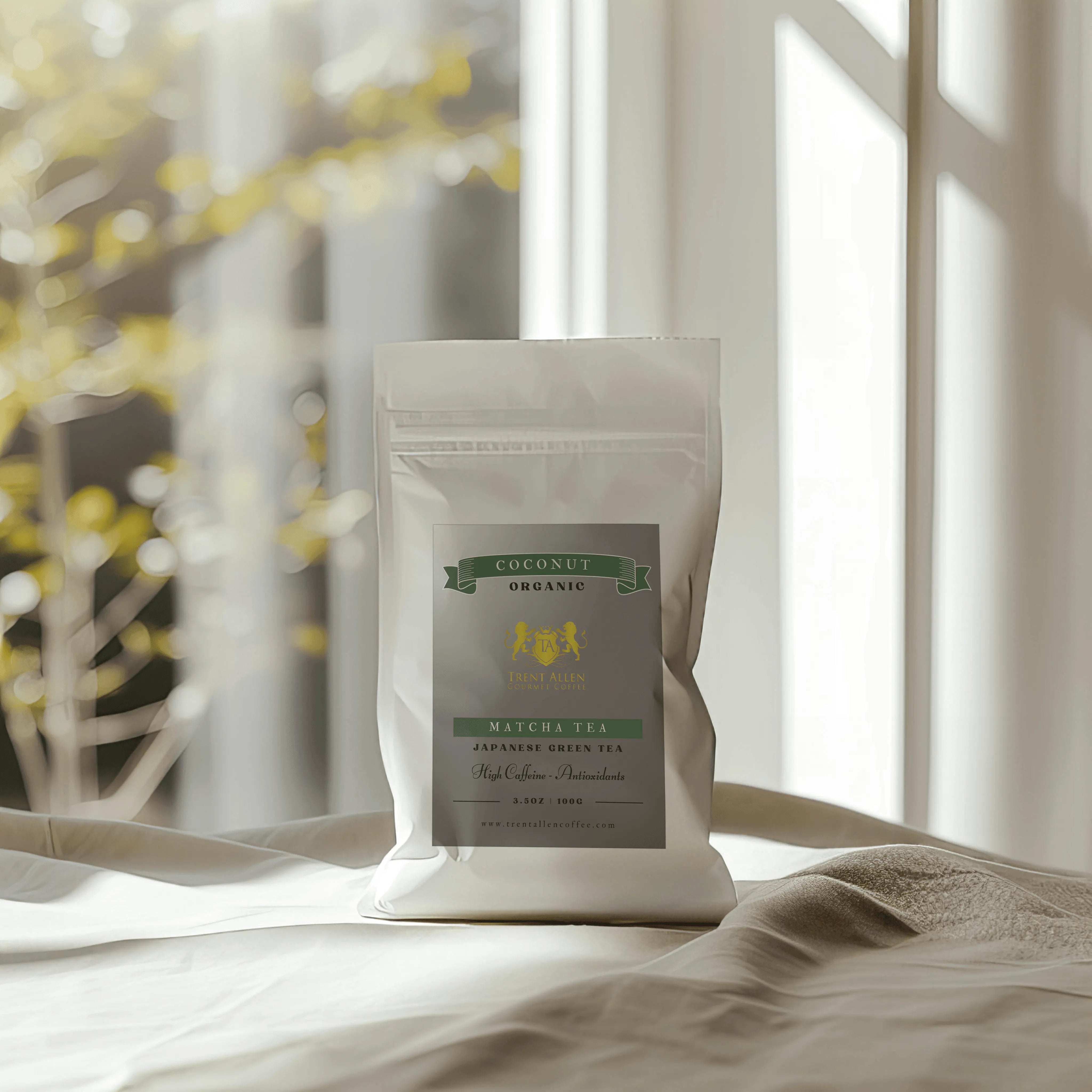 Organic Coconut Matcha Latte - Trent Allen Gourmet Coffee