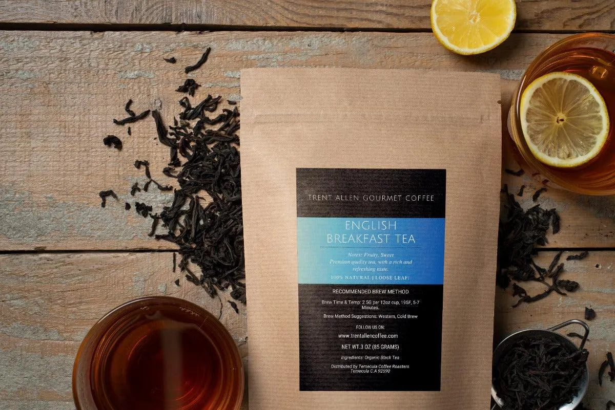 Artisan English Breakfast Tea (Loose Leaf) 12pk - Trent Allen Gourmet Coffee