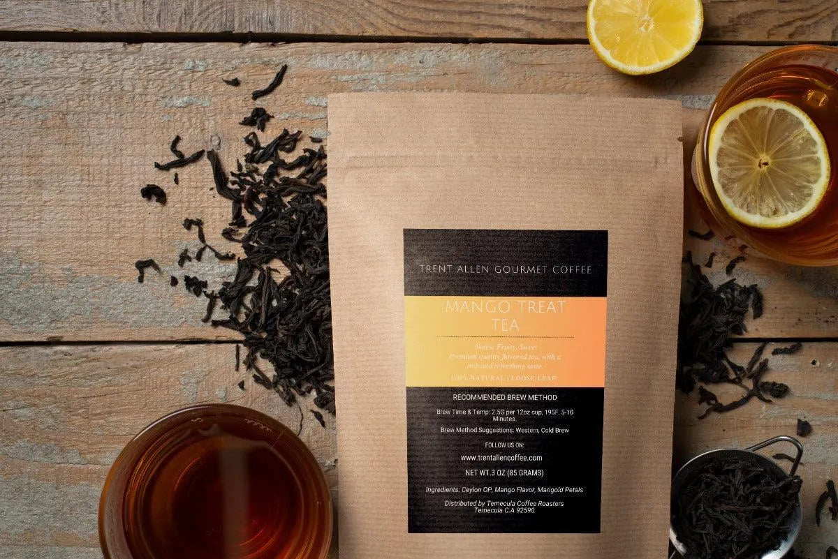Artisan Mango Treat Tea (Loose Leaf) 12pk - Trent Allen Gourmet Coffee
