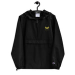 Mens Trent Allen Coffee Embroidered Champion Packable Jacket - Trent Allen Gourmet Coffee