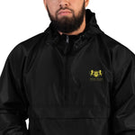 Mens Trent Allen Coffee Embroidered Champion Packable Jacket - Trent Allen Gourmet Coffee