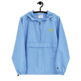 Mens Trent Allen Coffee Embroidered Champion Packable Jacket - Trent Allen Gourmet Coffee