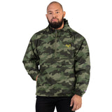 Mens Trent Allen Coffee Embroidered Champion Packable Jacket - Trent Allen Gourmet Coffee