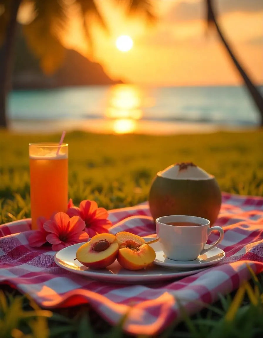 Artisan Peach Paradise Tea (Loose Leaf) 12pk - Trent Allen Gourmet Coffee