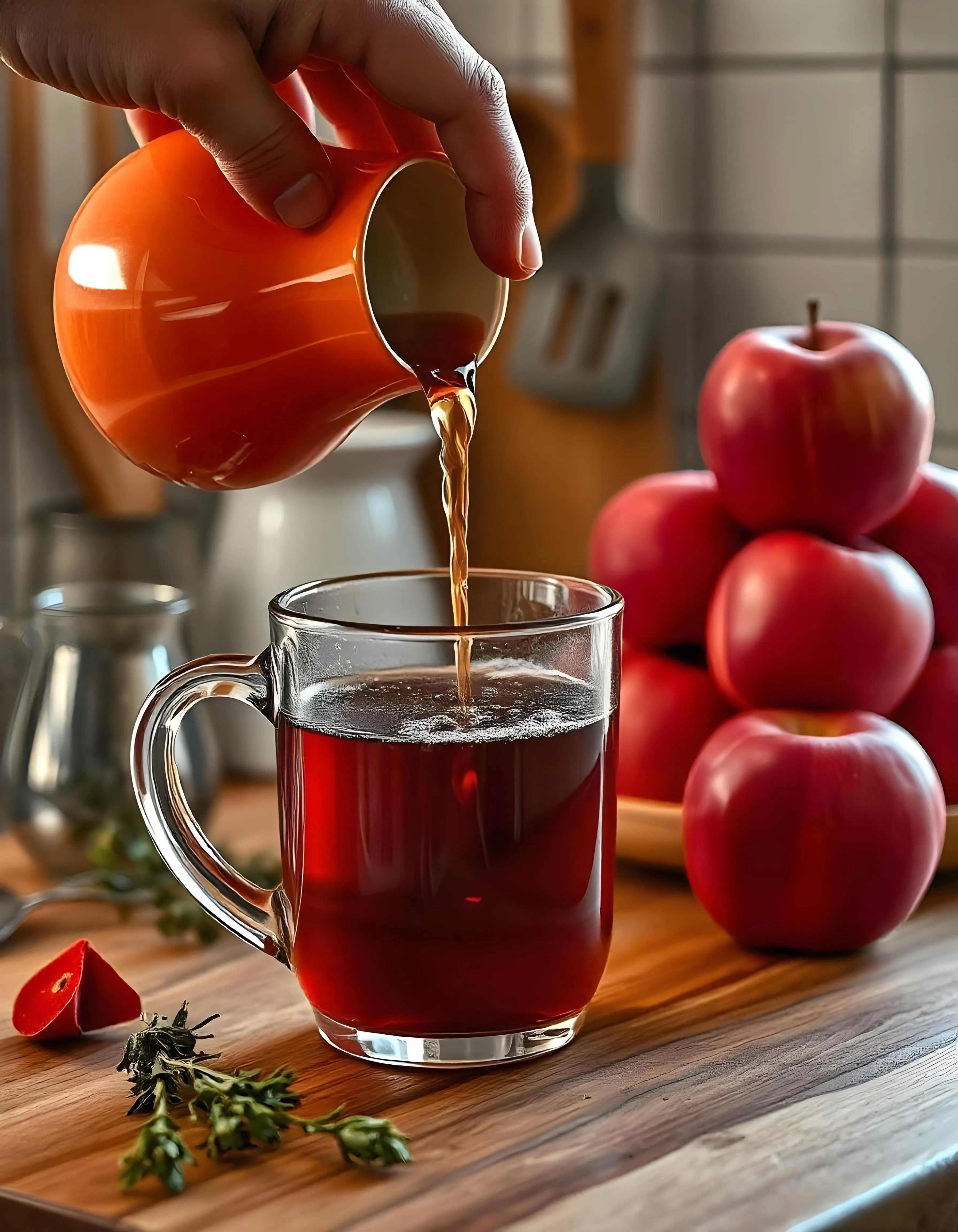 Artisan Apple Cider Rooibos Tea (Loose Leaf) 12 pk - Trent Allen Gourmet Coffee