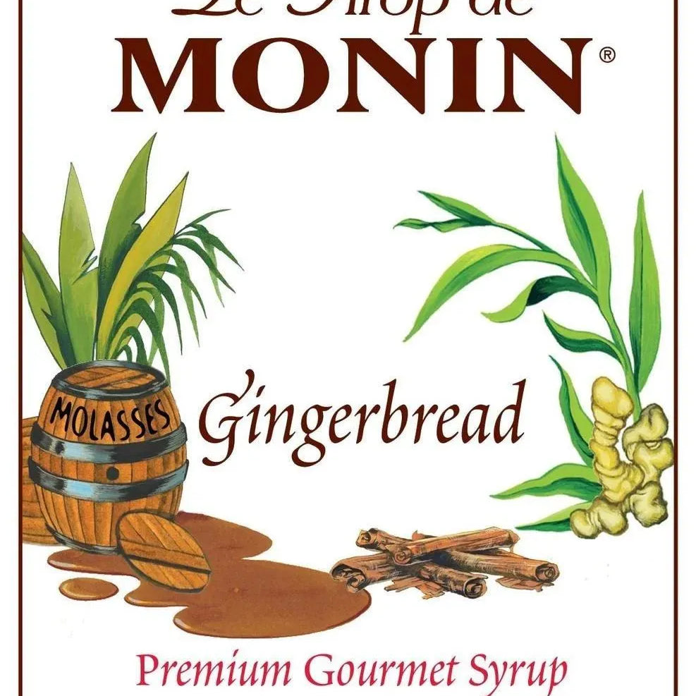 Monin Gingerbread Syrup ( 2 Pack ) - Trent Allen Gourmet Coffee