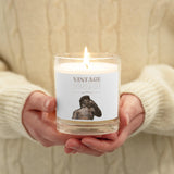 Vintage Glass jar soy wax candle - Trent Allen Gourmet Coffee