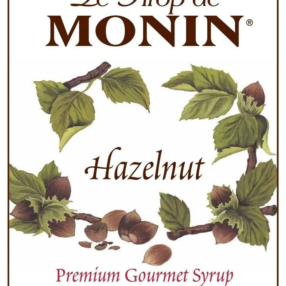 Monin Hazelnut Syrup ( 2 Pack ) - Trent Allen Gourmet Coffee
