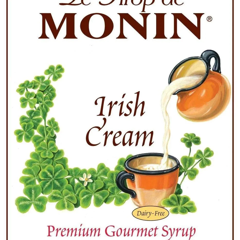 Monin Irish Cream Syrup ( 2 Pack ) - Trent Allen Gourmet Coffee