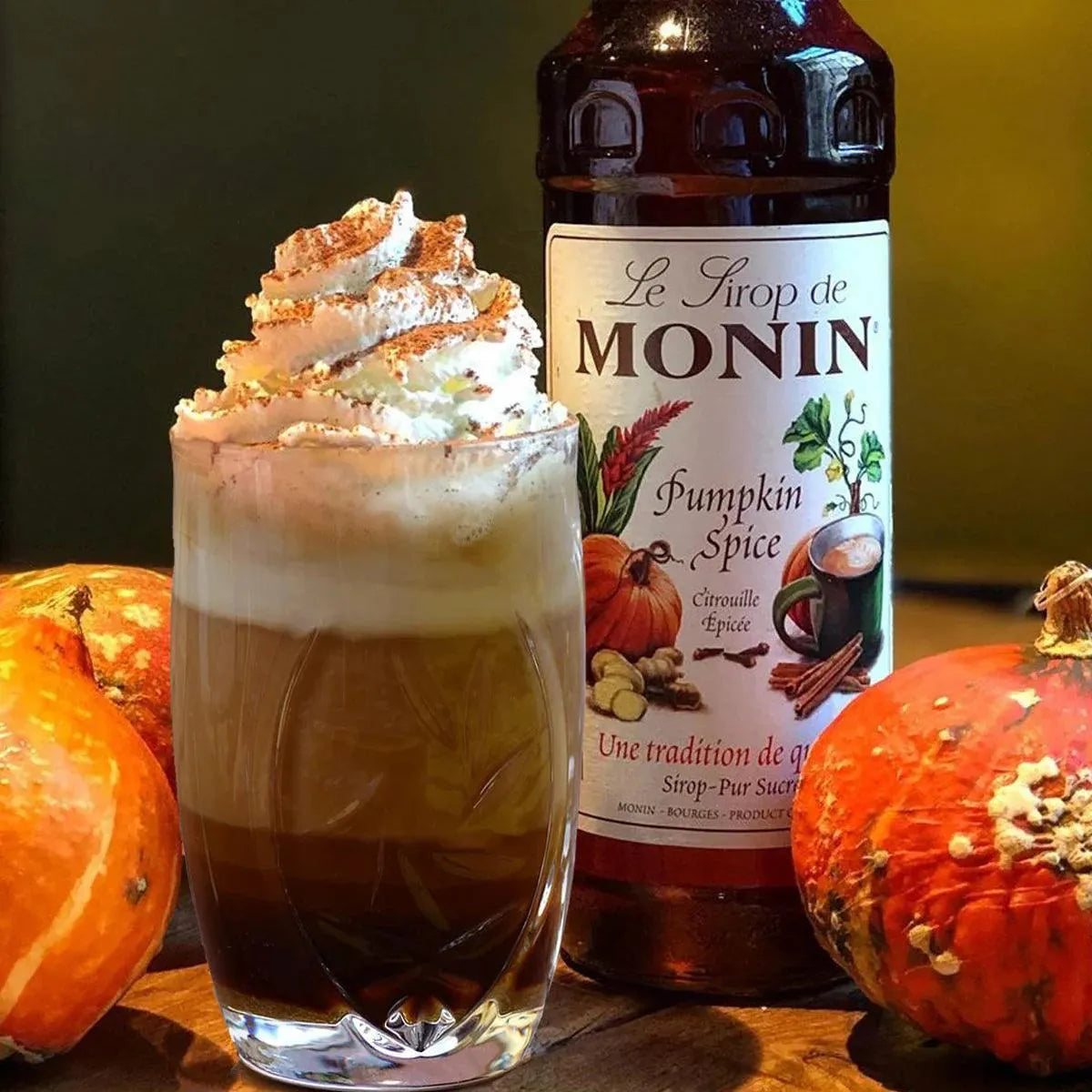Monin Pumpkin Spice Syrup ( 2 Pack ) - Trent Allen Gourmet Coffee