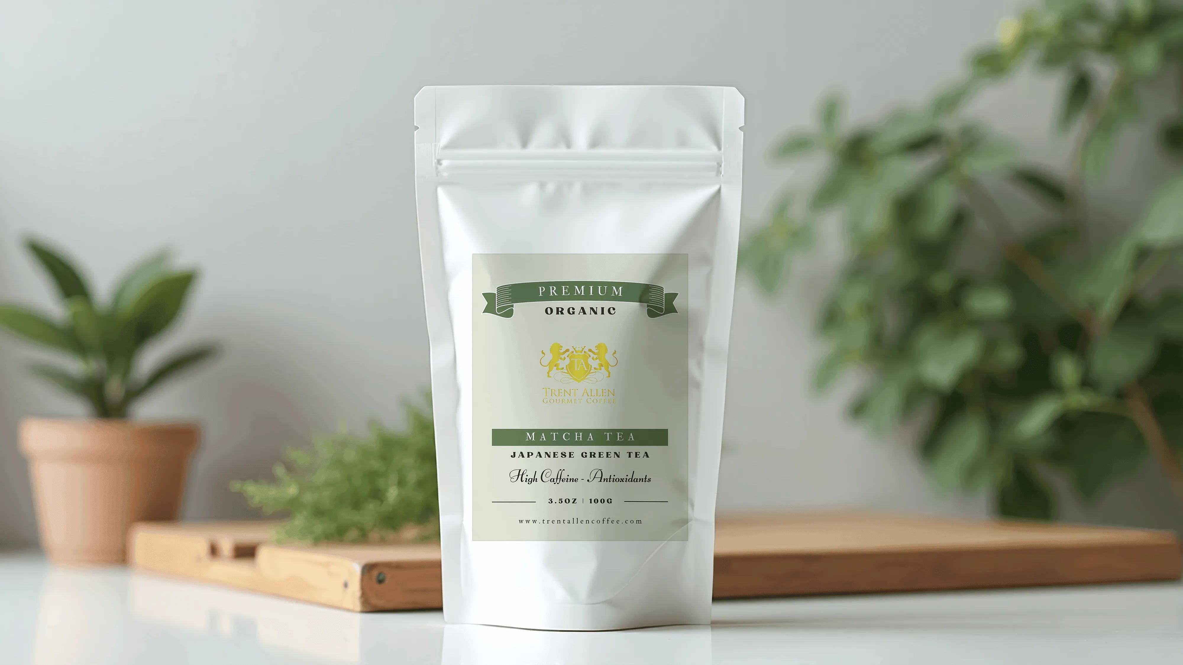 Organic Green Matcha - Trent Allen Gourmet Coffee