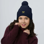 Trent Allen Coffee Pom-Pom Beanie - Trent Allen Gourmet Coffee