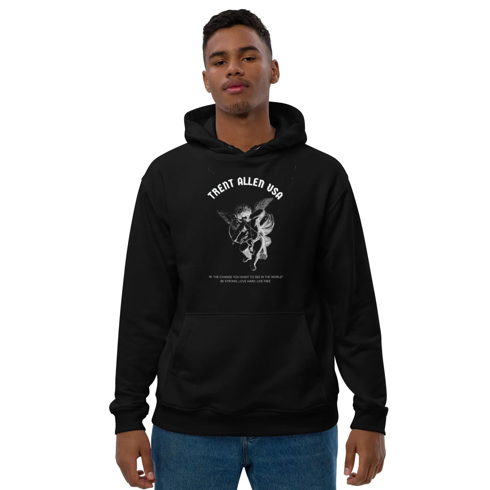 Trent Allen Premium "Motivational Quote" eco hoodie - Trent Allen Gourmet Coffee