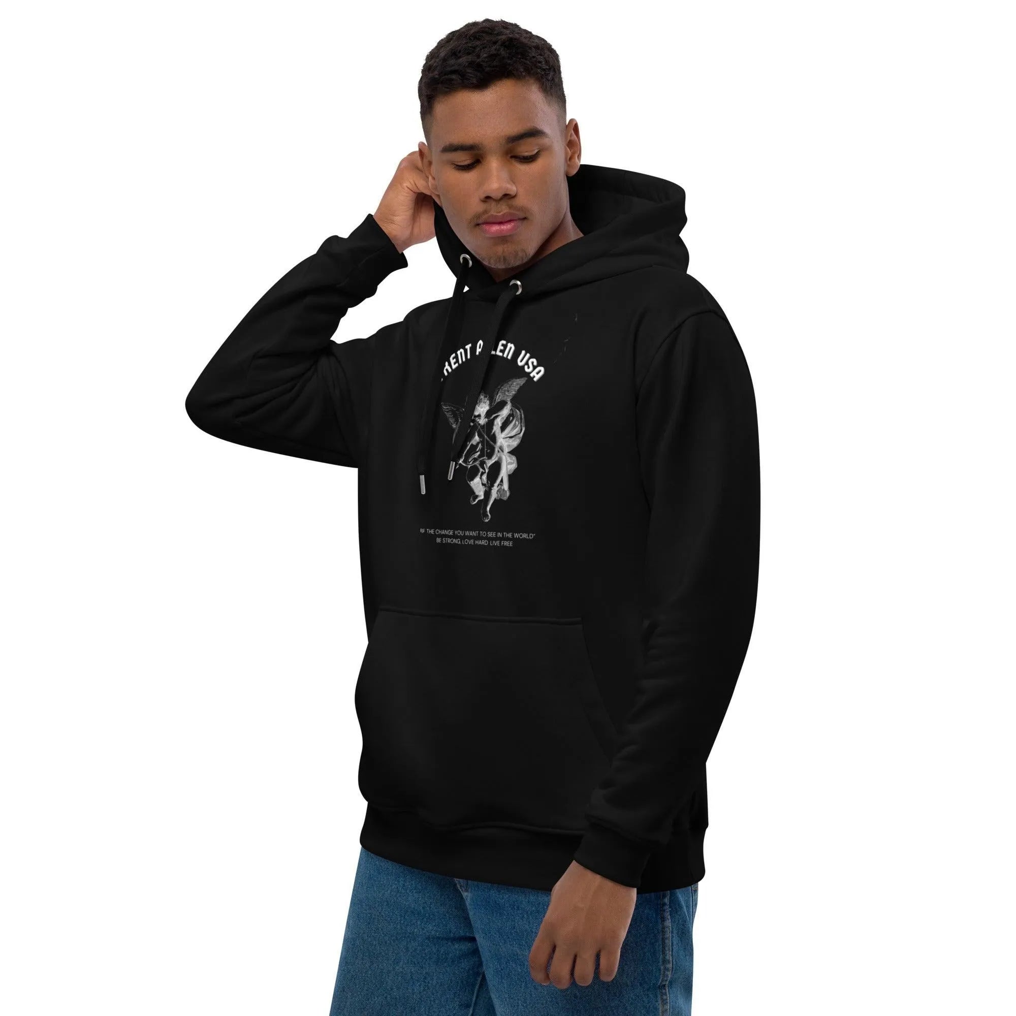 Trent Allen Premium "Motivational Quote" eco hoodie - Trent Allen Gourmet Coffee