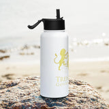 Trent Allen Coffee Stainless steel water bottle with a straw lid - Trent Allen Gourmet Coffee