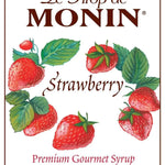 Monin Strawberry Syrup ( 2 Pack ) - Trent Allen Gourmet Coffee