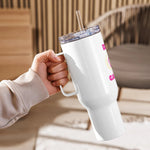 Beat Cancer Travel mug with a handle - Trent Allen Gourmet Coffee
