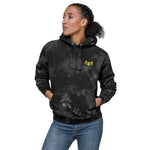 Womens Champion tie-dye hoodie - Trent Allen Gourmet Coffee
