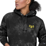 Womens Champion tie-dye hoodie - Trent Allen Gourmet Coffee