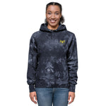 Womens Champion tie-dye hoodie - Trent Allen Gourmet Coffee