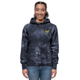 Womens Champion tie-dye hoodie - Trent Allen Gourmet Coffee