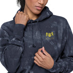 Womens Champion tie-dye hoodie - Trent Allen Gourmet Coffee