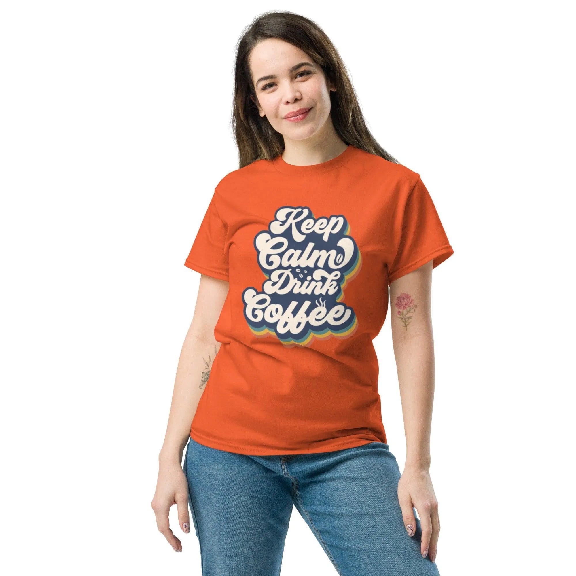 Womens Coffee Graphic classic tee - Trent Allen Gourmet Coffee