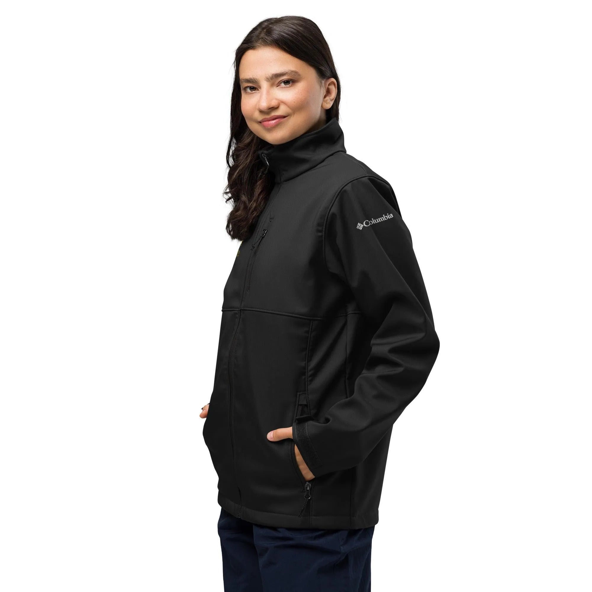 Womens Columbia soft shell jacket - Trent Allen Gourmet Coffee
