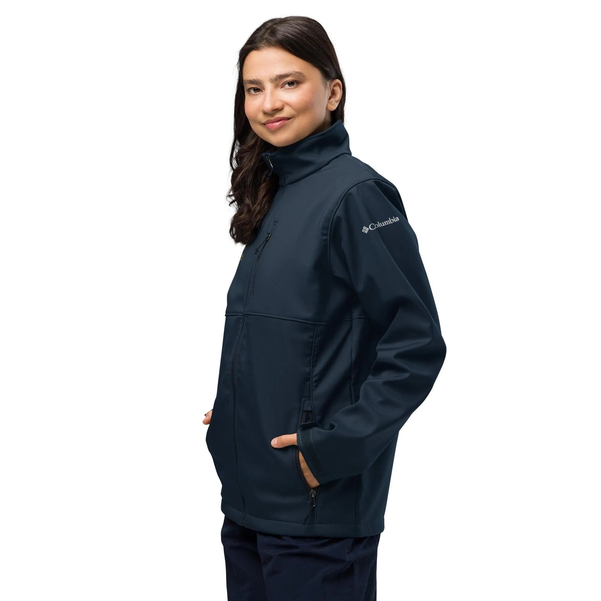 Womens Columbia soft shell jacket - Trent Allen Gourmet Coffee