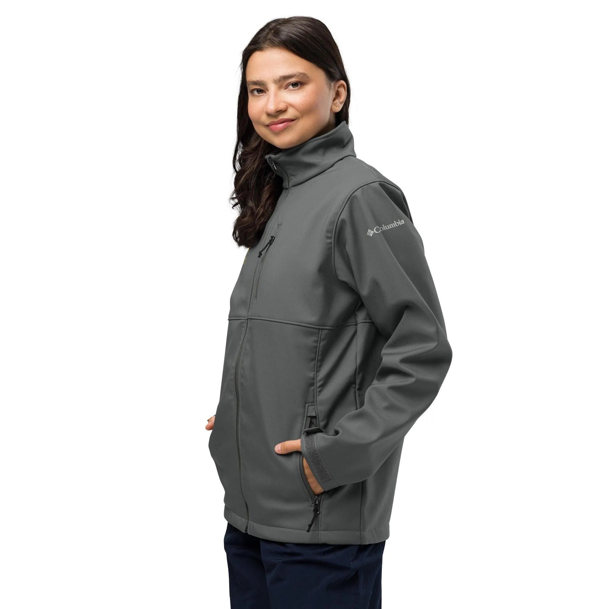 Womens Columbia soft shell jacket - Trent Allen Gourmet Coffee