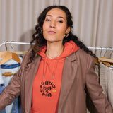 Womens Trent Allen Coffee eco raglan hoodie - Trent Allen Gourmet Coffee