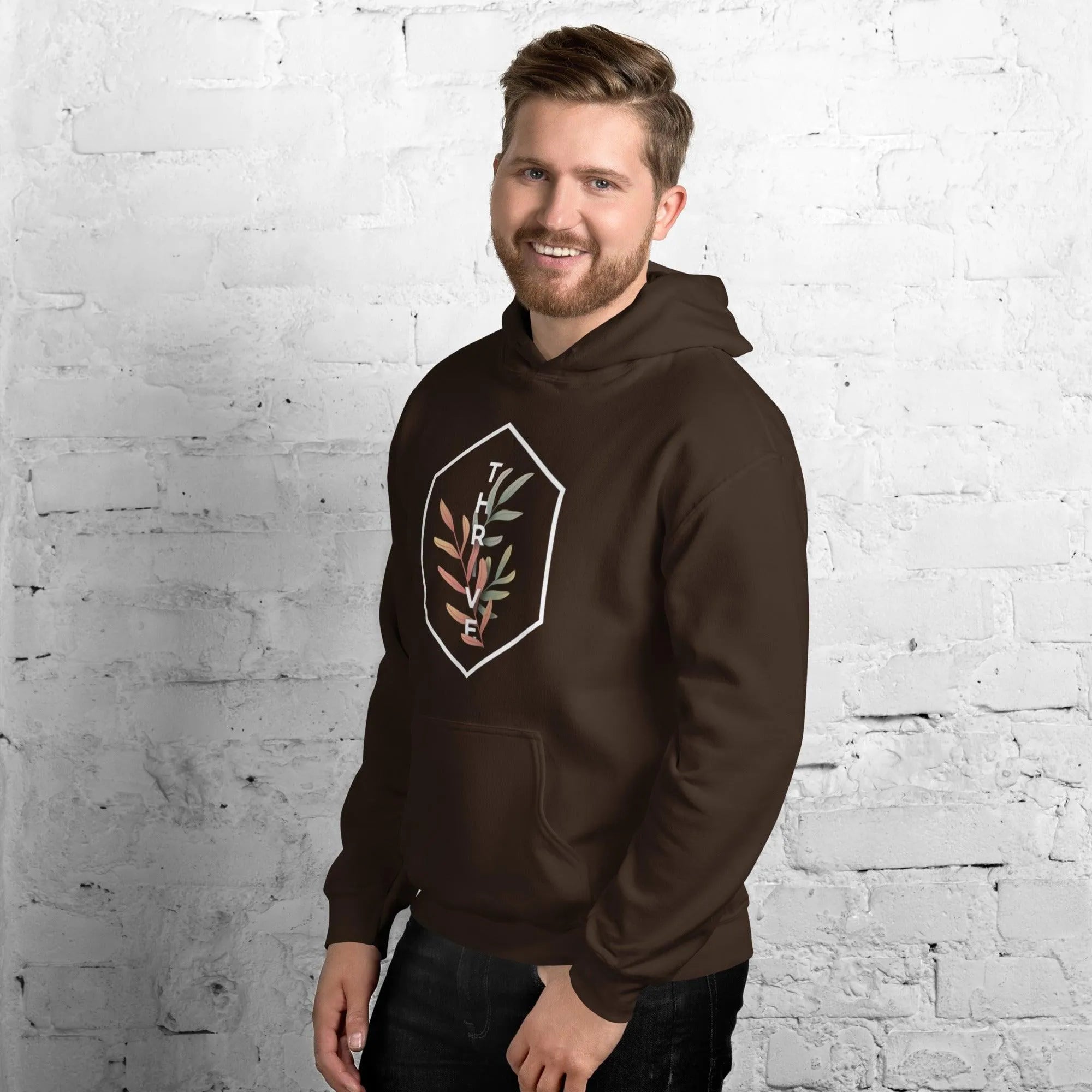 Unisex Hoodie Graphic Design "Thrive" - Trent Allen Gourmet Coffee