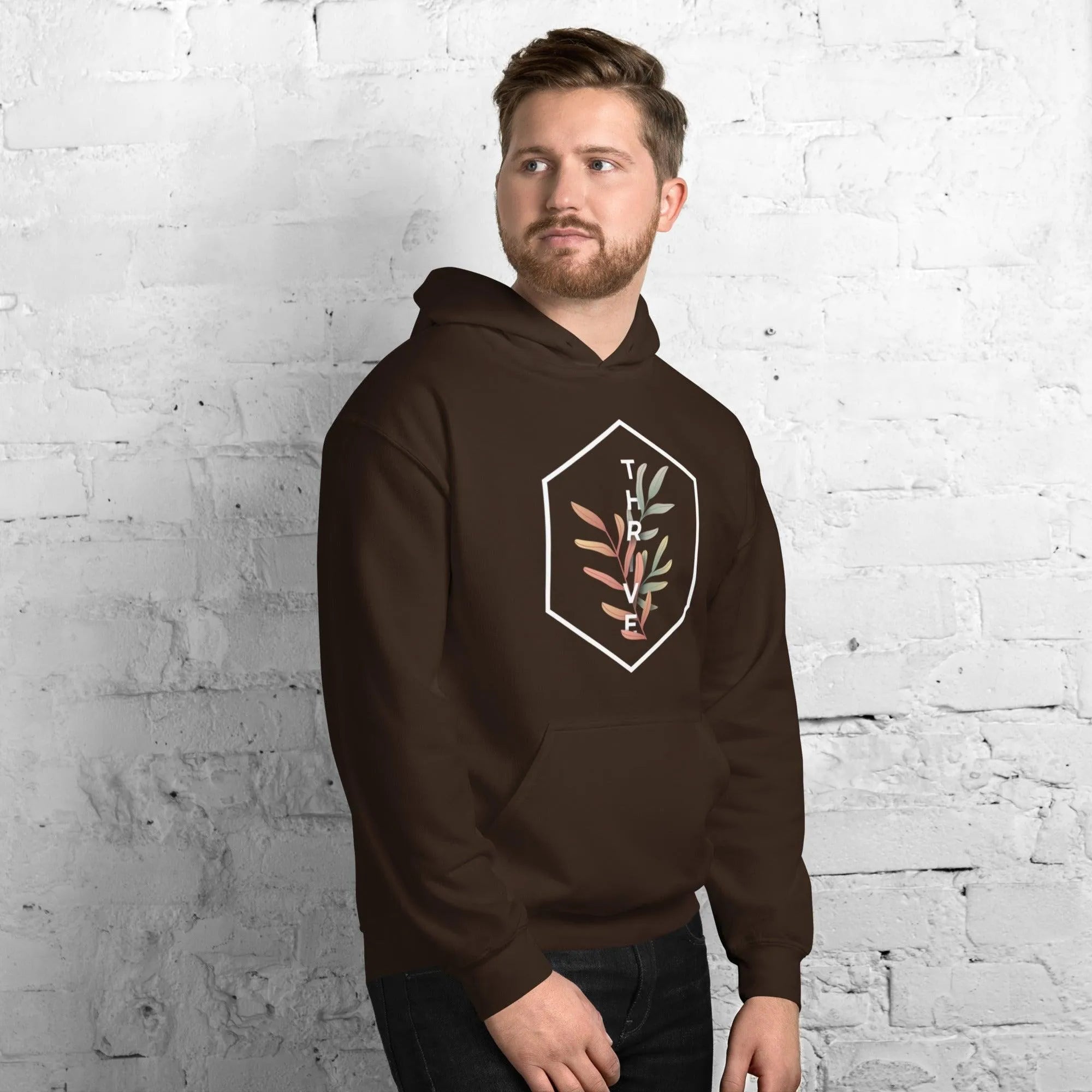 Unisex Hoodie Graphic Design "Thrive" - Trent Allen Gourmet Coffee