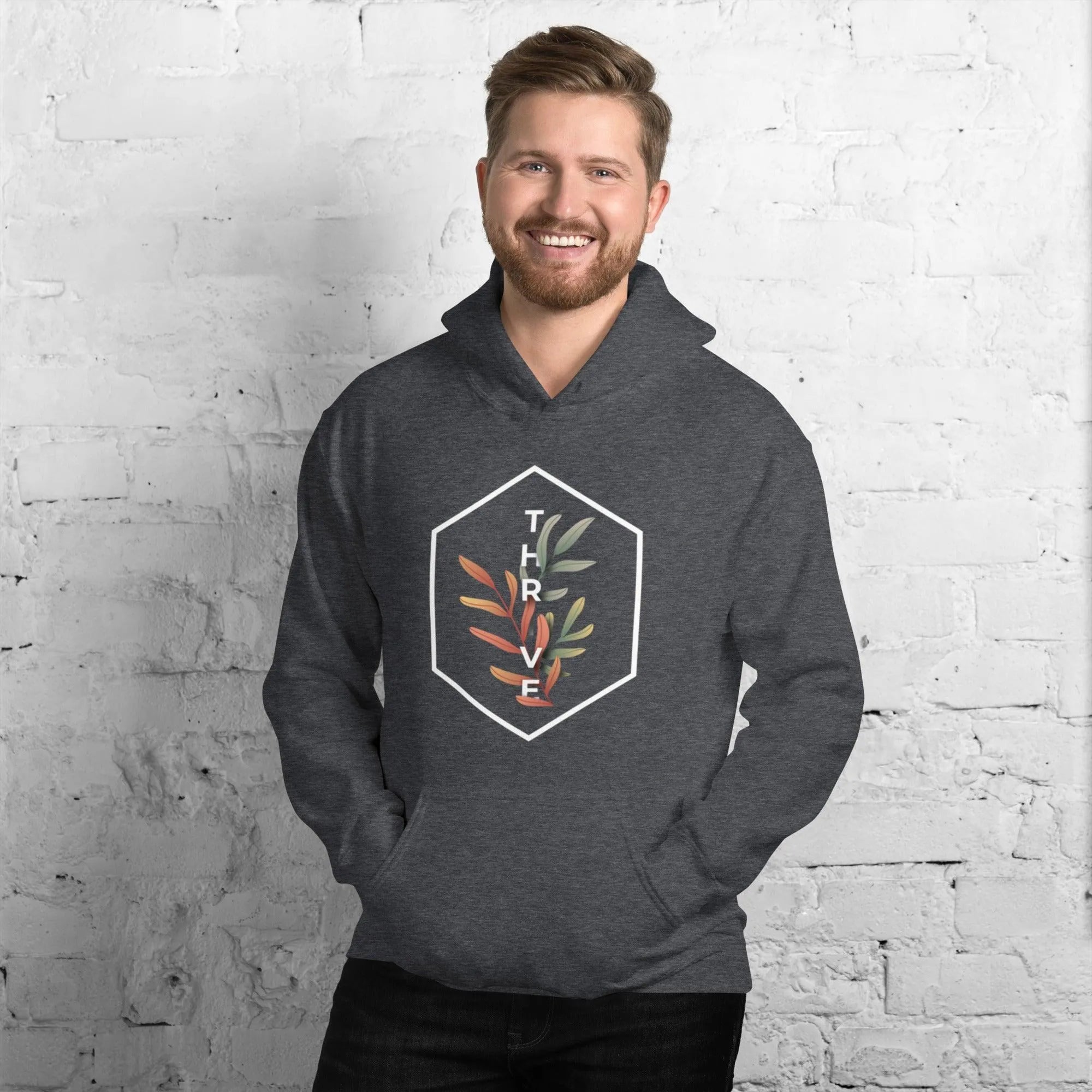 Unisex Hoodie Graphic Design "Thrive" - Trent Allen Gourmet Coffee