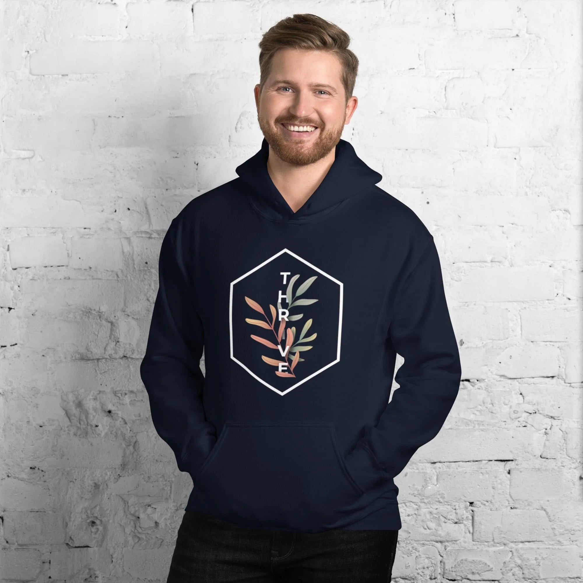 Unisex Hoodie Graphic Design "Thrive" - Trent Allen Gourmet Coffee