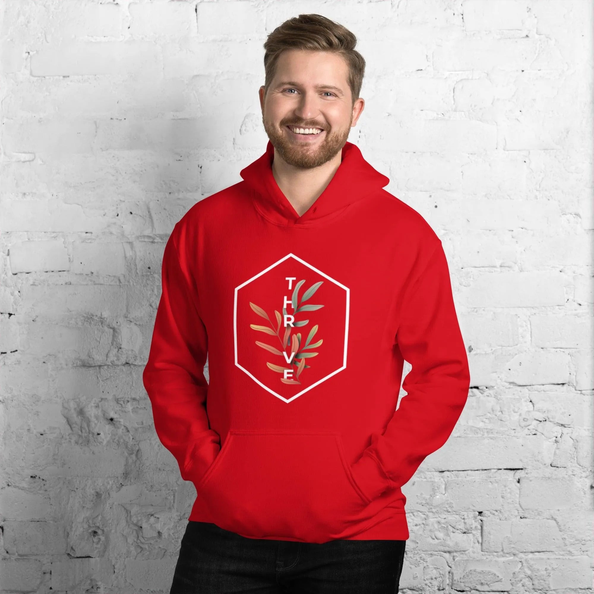 Unisex Hoodie Graphic Design "Thrive" - Trent Allen Gourmet Coffee