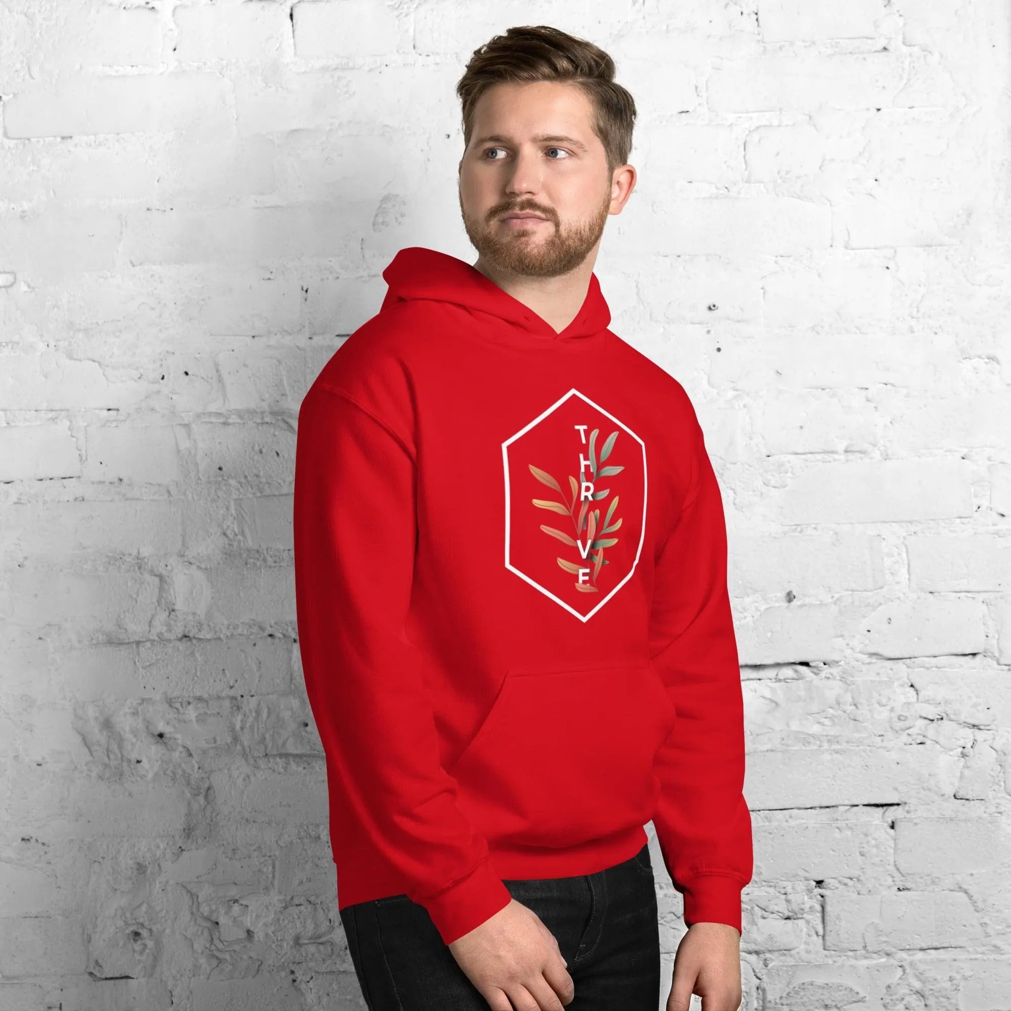 Unisex Hoodie Graphic Design "Thrive" - Trent Allen Gourmet Coffee