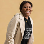 Womens Premium Coffee Graphic Sweatshirt - Trent Allen Gourmet Coffee